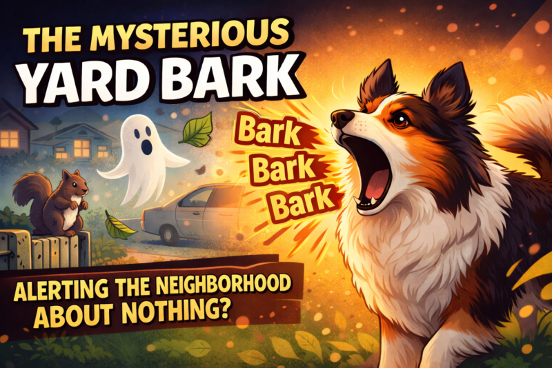 The mysterious yard bark revealed