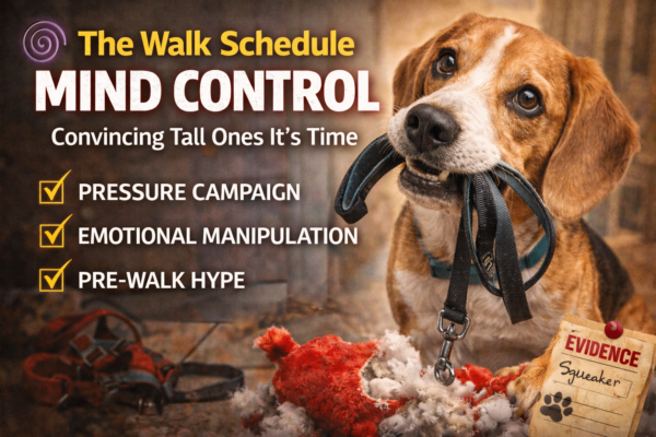 Beagle's walk persuasion tactics