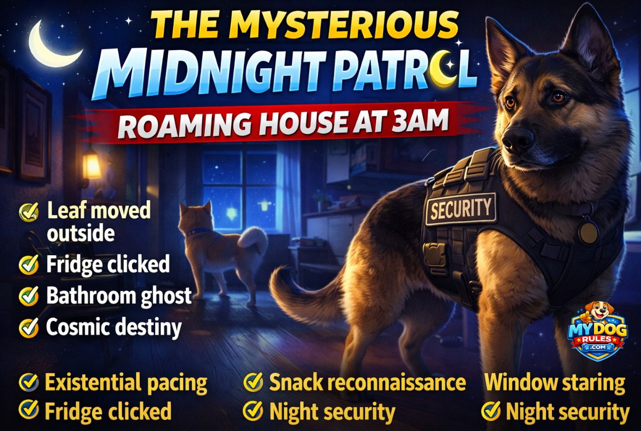 Dogs waking at 3.00am in the morning