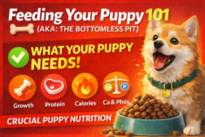 Feeding your puppy dog