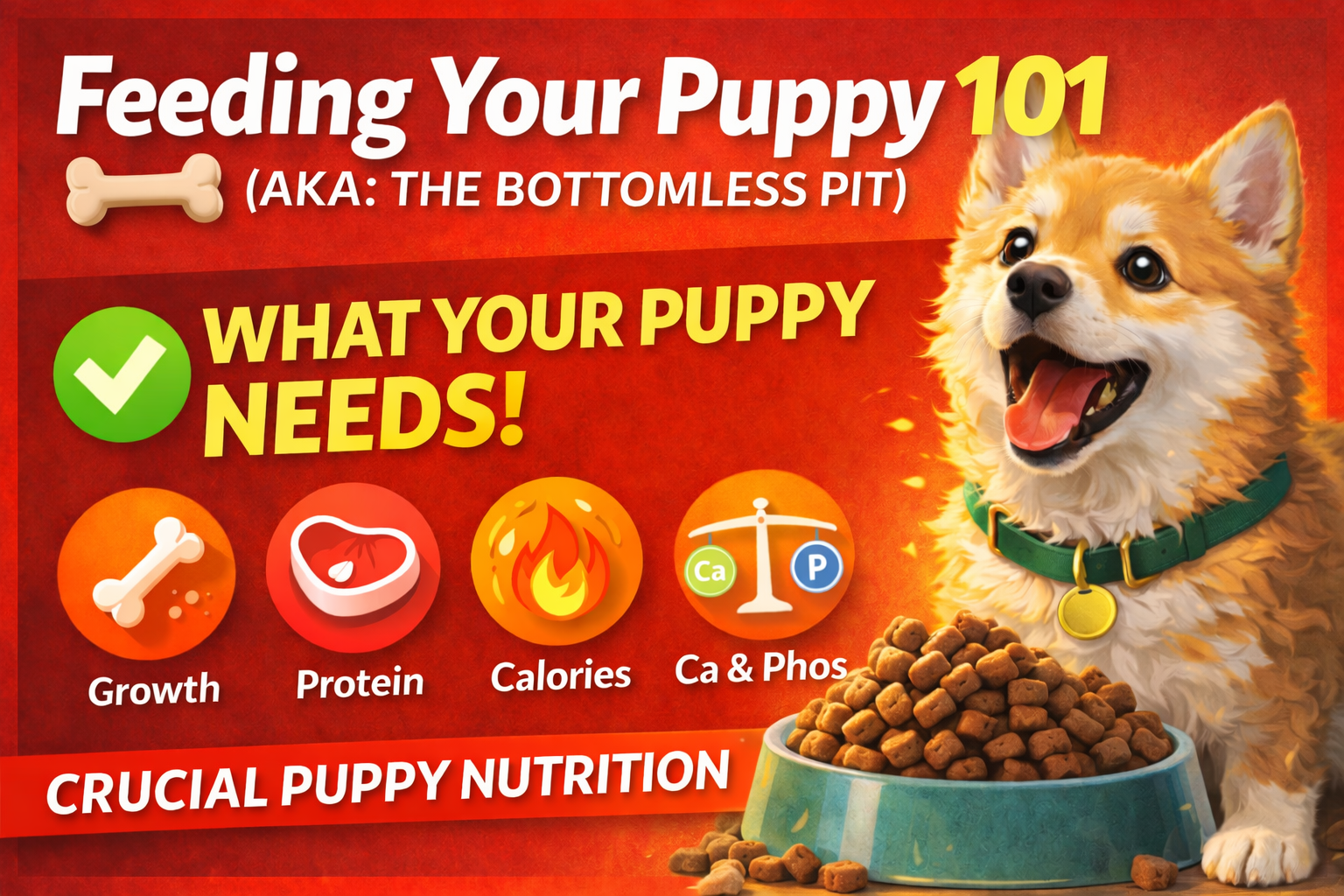 Feeding your puppy dog