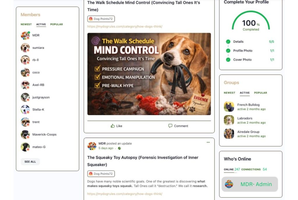 My Dog Rules Dog House