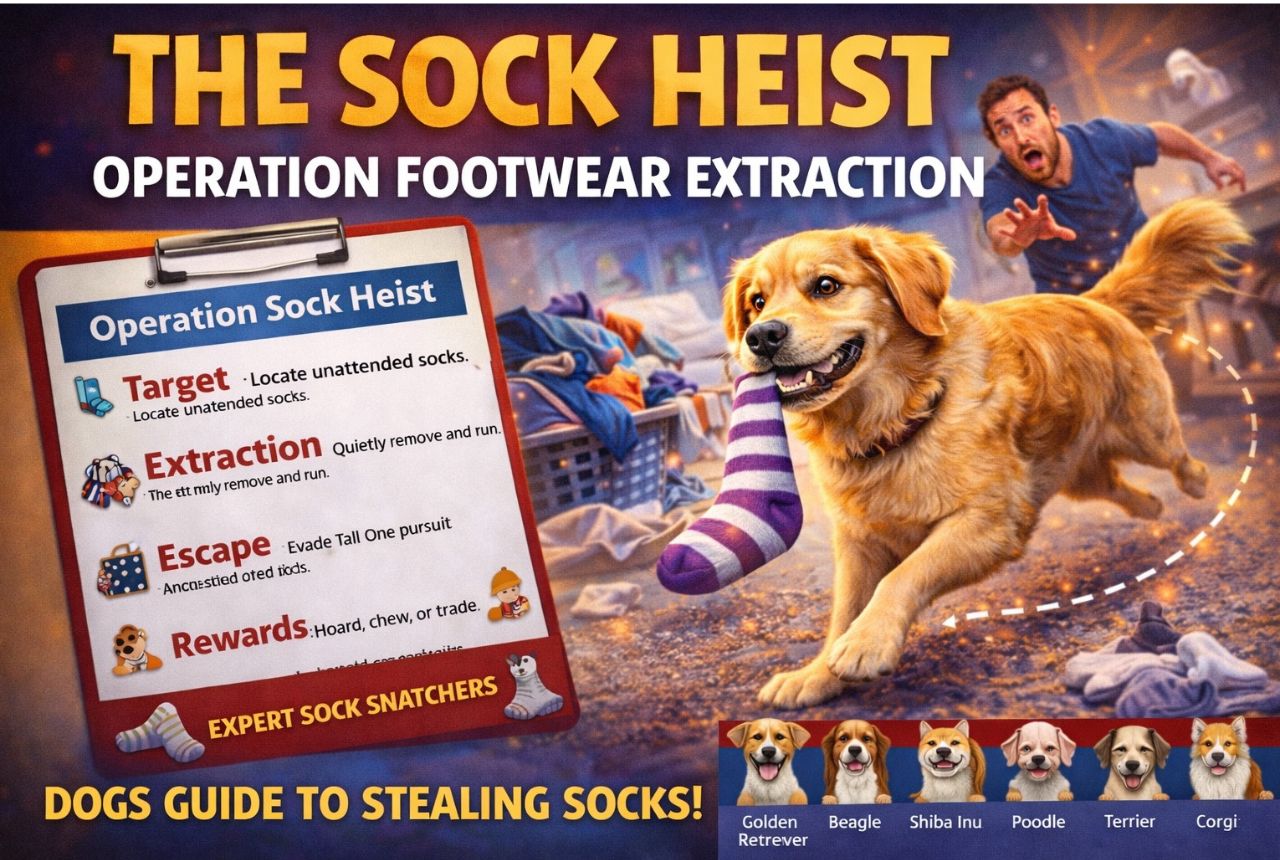Dog Sock Heist